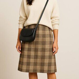 Pendleton Vintage Plaid Wool Skirt